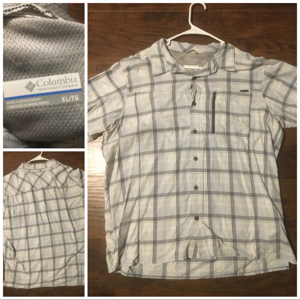 Men’s Columbia sporting shirt
